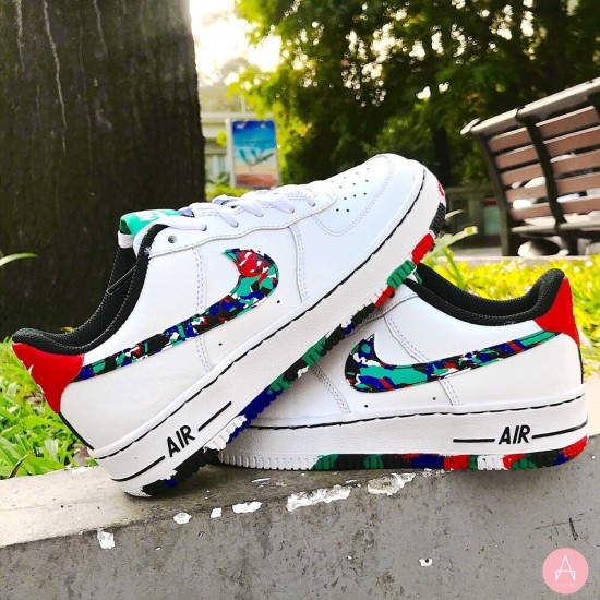 Nike Air Force 1 Crayon White Multi