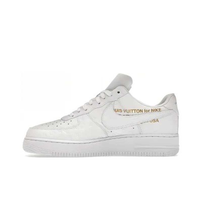 Nike Louis Vuitton Air Force 1 Low By Virgil Abloh White