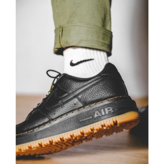 Nike Air Force 1 Low Luxe Black Gum