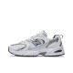 New Balance 530 White Silver Navy