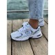 New Balance 530 White Silver Navy