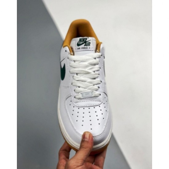 Nike Air Force 1 Low Cream White Beige Green Gum