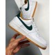 Nike Air Force 1 Low Cream White Beige Green Gum