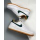 Nike Air Force 1 Low Cream White Beige Green Gum