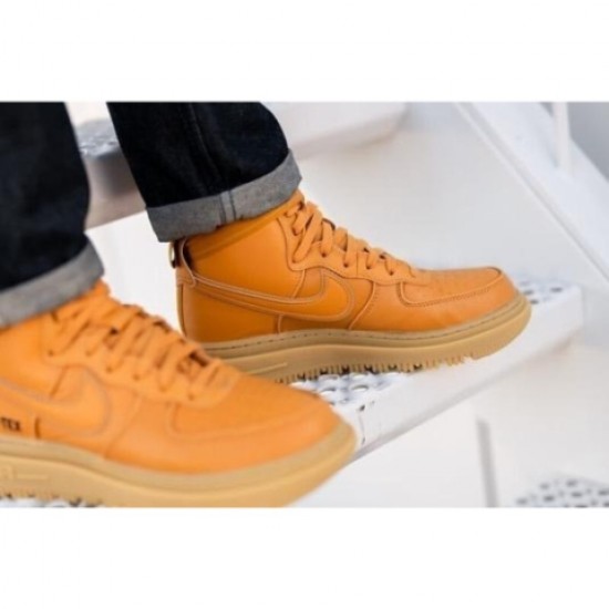 Nike Air Force 1 GTX Gore-Tex Boot Flax/Wheat-Gum Light Brown