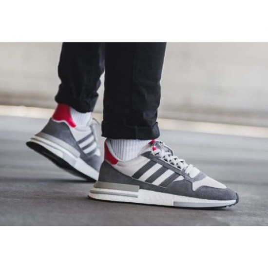 Adidas ZX 500 RM Grey Four Scarlet