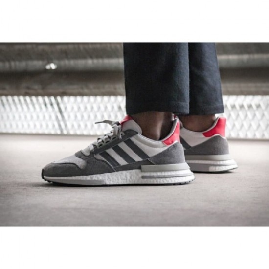 Adidas ZX 500 RM Grey Four Scarlet