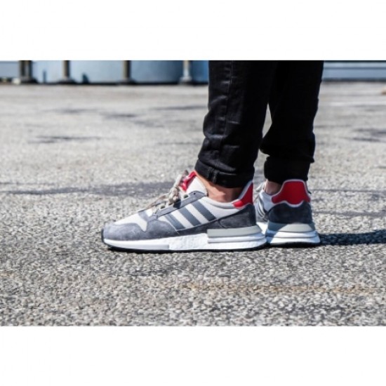 Adidas ZX 500 RM Grey Four Scarlet