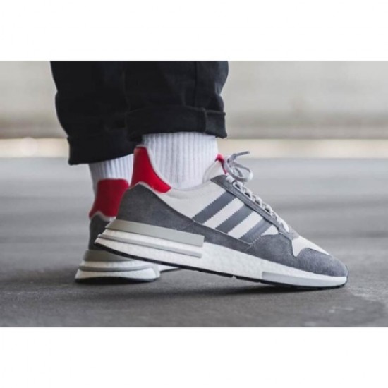 Adidas ZX 500 RM Grey Four Scarlet