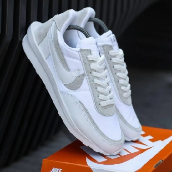 Nike Sacai x LD Waffle White Nylon