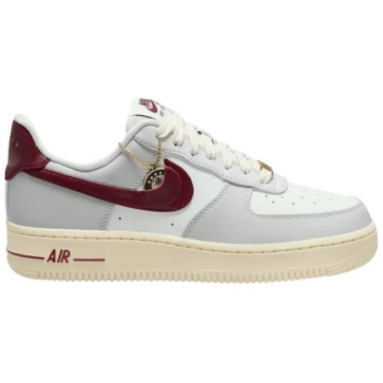 Nike Air Force 1 Photon Dust Team Red Pocket Swoosh