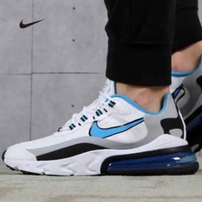 Nike Air Max 270 React White Blue Black