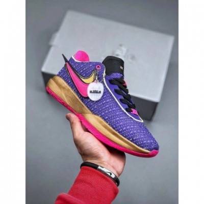 Nike LeBron 20 Purple Pink Gold