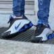 Nike Shox R4 Black Silver Blue