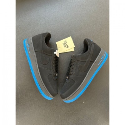 Nike Air Force 1 Black Blue