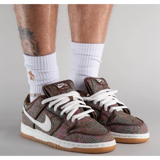 Nike SB Dunk Low Pro Paisley Brown