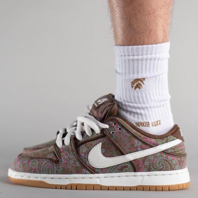 Nike SB Dunk Low Pro Paisley Brown