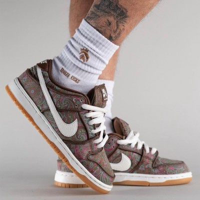 Nike SB Dunk Low Pro Paisley Brown