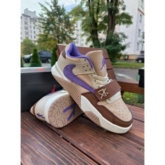 Nike Travis Scott x Jordan Cut The Check Brown Purple