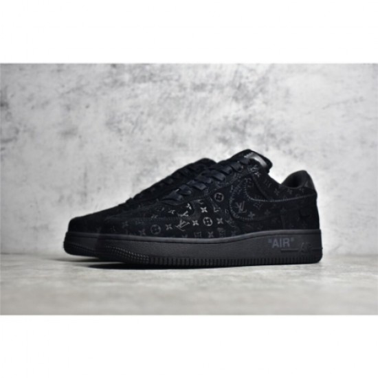 Nike Louis Vuitton Air Force 1 Low By Virgil Abloh Black