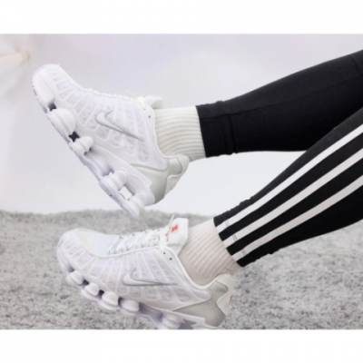 Nike Shox TL White Metallic Silver