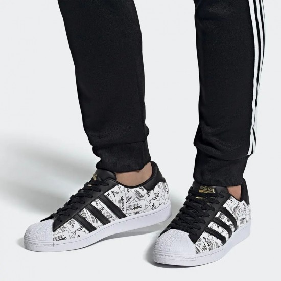 Adidas Superstar Reflective All-Over Print