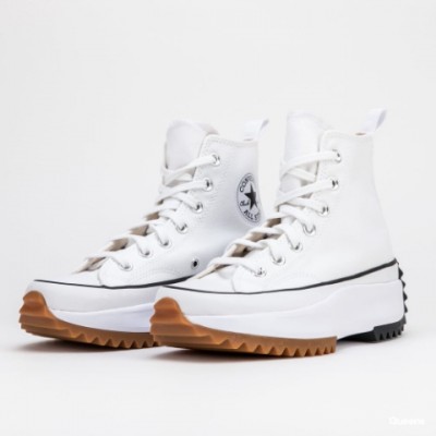 Converse Run Star Hike Hi White Black Gum