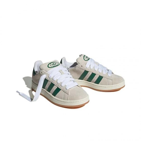 Adidas Campus 00s Crystal White Dark Green