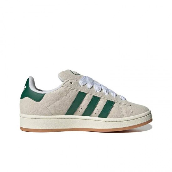 Adidas Campus 00s Crystal White Dark Green