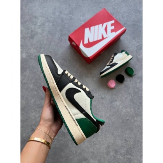 Nike Travis Scott x Air Jordan 1 Low Fragment Green