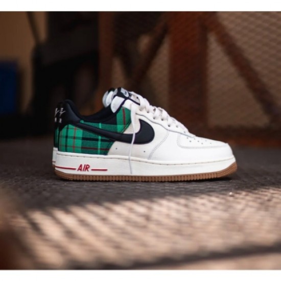 Nike Air Force 1 Low '07 LX Plaid Pale Ivory Stadium Green