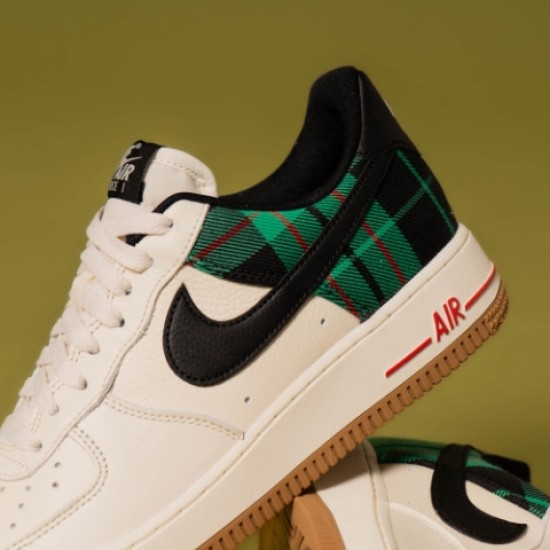 Nike Air Force 1 Low '07 LX Plaid Pale Ivory Stadium Green