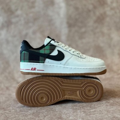 Nike Air Force 1 Low '07 LX Plaid Pale Ivory Stadium Green