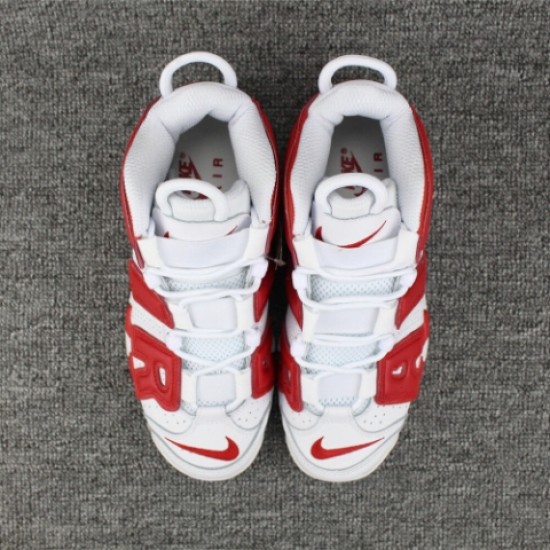 Nike Air More Uptempo White Red