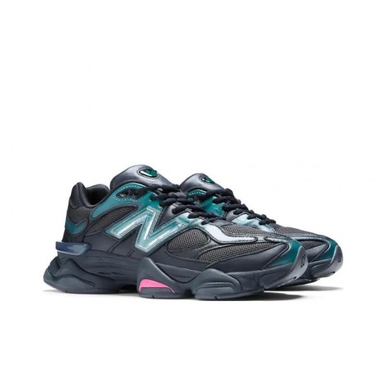 New Balance 9060 Mowalola Burglarwear Black Teal Pink