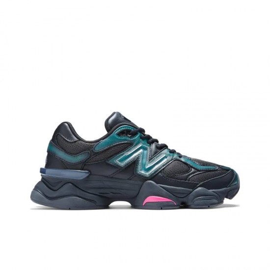 New Balance 9060 Mowalola Burglarwear Black Teal Pink