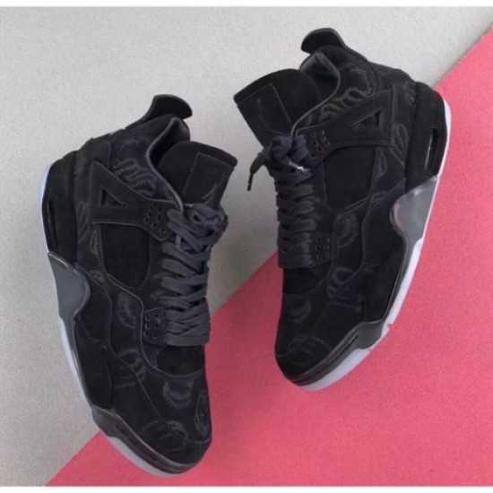 Nike Air Jordan 4 Retro Kaws Black