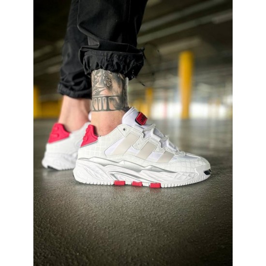 Adidas Niteball White Red Silver