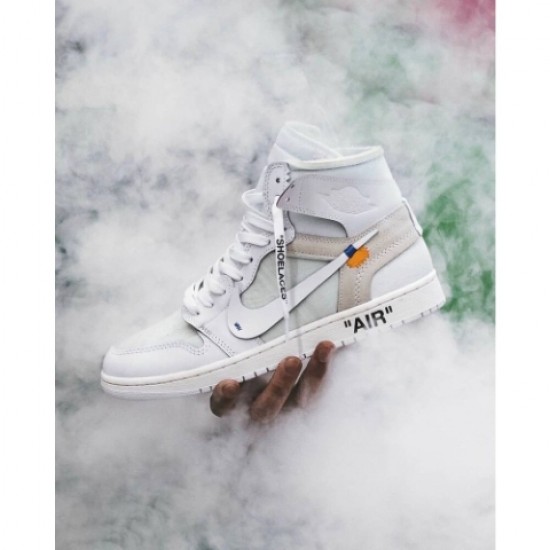 Nike Air Jordan 1 Retro High Off-White White