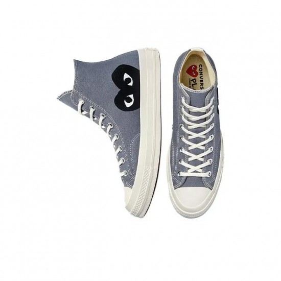 Converse Chuck 70 Comme Des Garçons PLAY X High Steel Gray