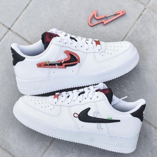 Nike Air Force 1 Carabiner Swoosh Red