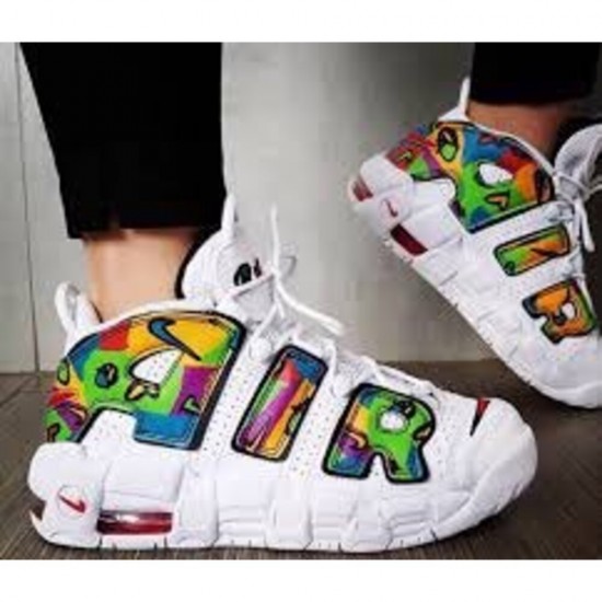 Nike Air More Uptempo Peace Love Swoosh