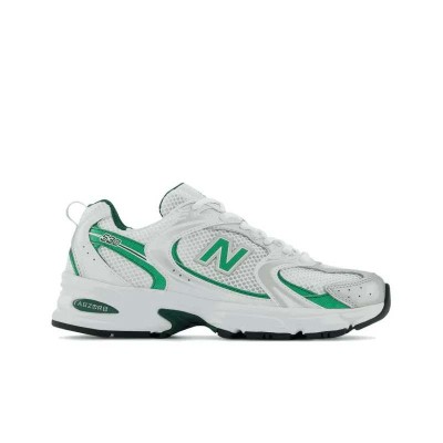 New Balance 530 White Nightwatch Green