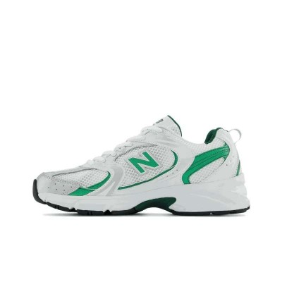 New Balance 530 White Nightwatch Green