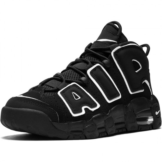 Nike Air More Uptempo Black White