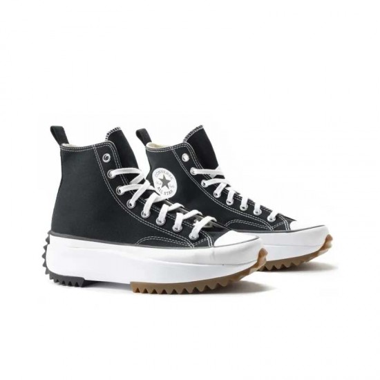 Converse Run Star Hike Hi Black White Gum