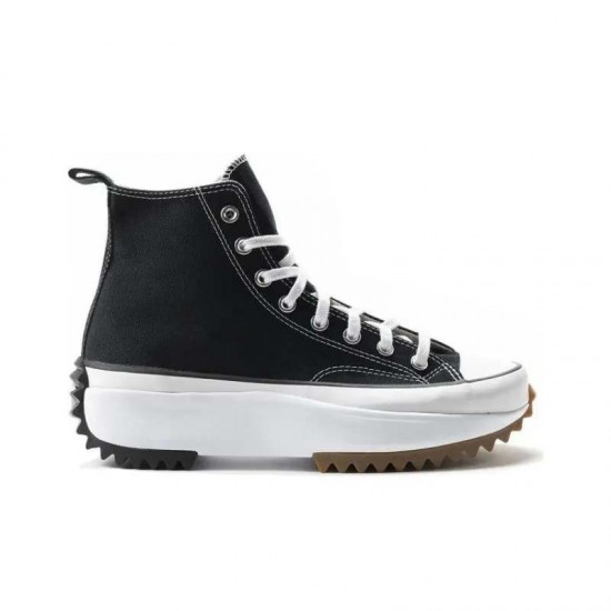 Converse Run Star Hike Hi Black White Gum