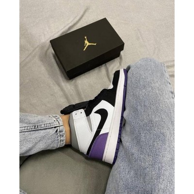 Nike Air Jordan 1 Mid Varsity Purple