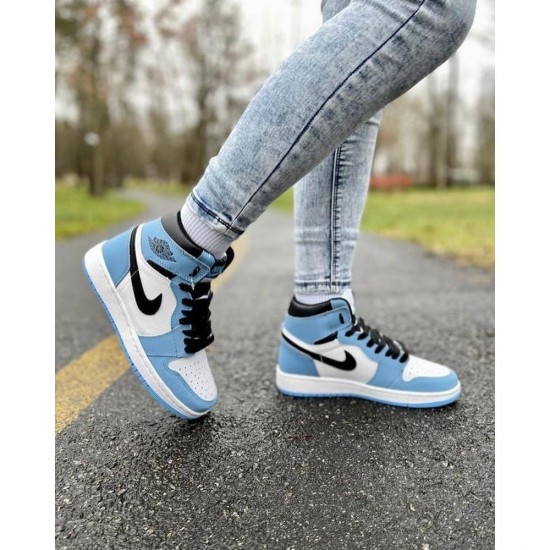 Nike Jordan 1 Retro High White University Blue Black