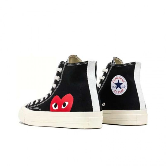 Converse Comme Des Garçons Play X Chuck 70 High Black